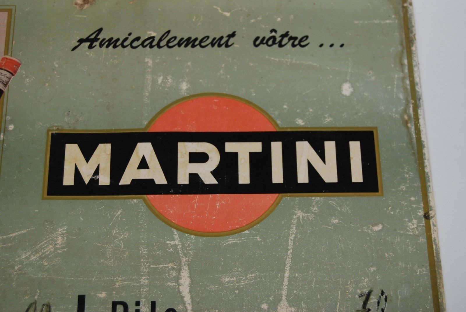 Old sign tariff - Bistro MARTINI