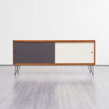 Vintage string, reversible doors, teak, 165cm