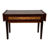 Commode vintage danoise en palissandre et laiton