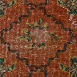 2x7 short vintage runner rug, 78x208cm