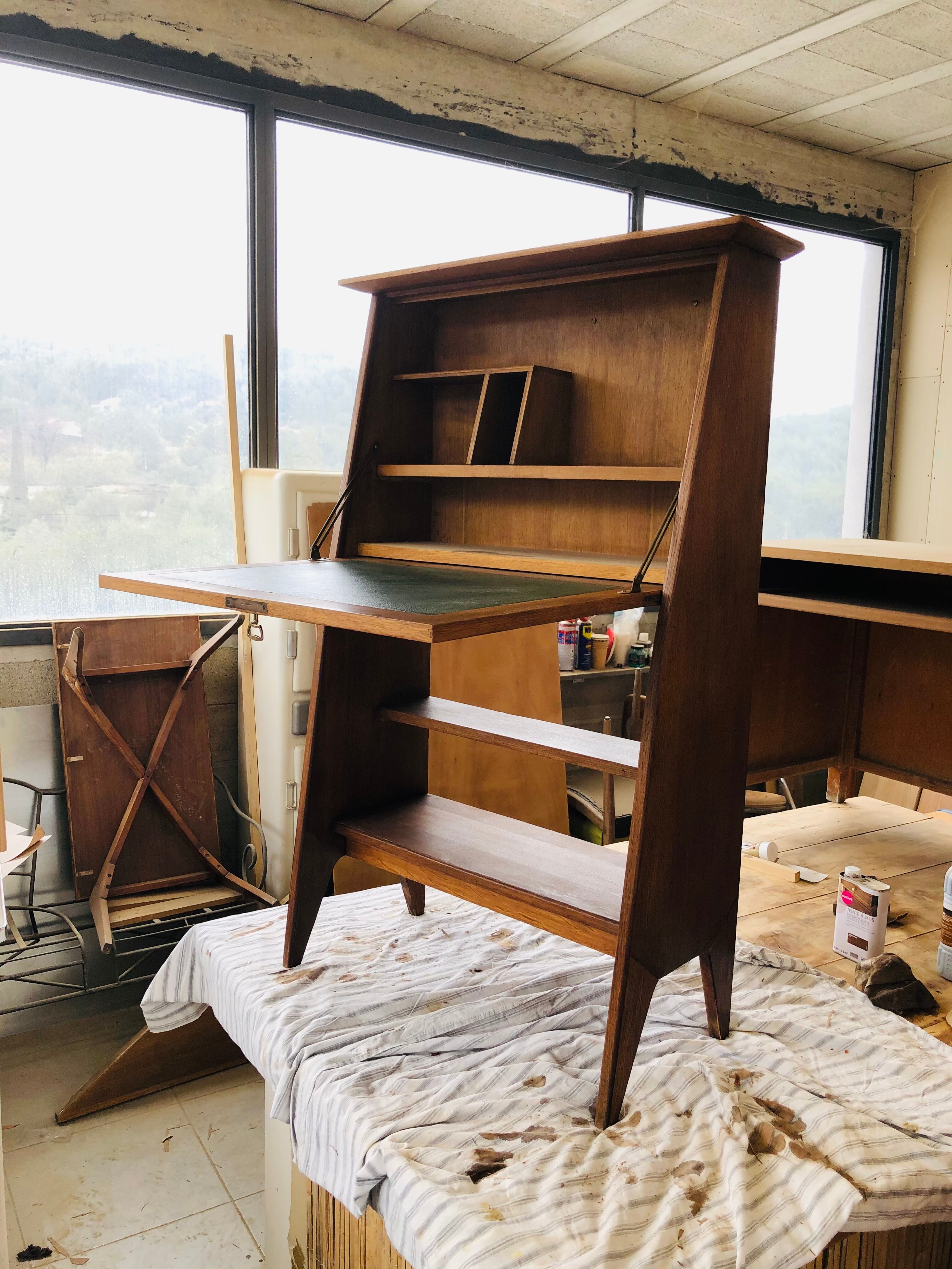 Roger Landault's Junior model secretary 1951 with time marks