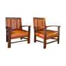 Pair of colonial armchairs 1944