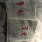 Damask napkins lot