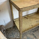 Beige metal shelf