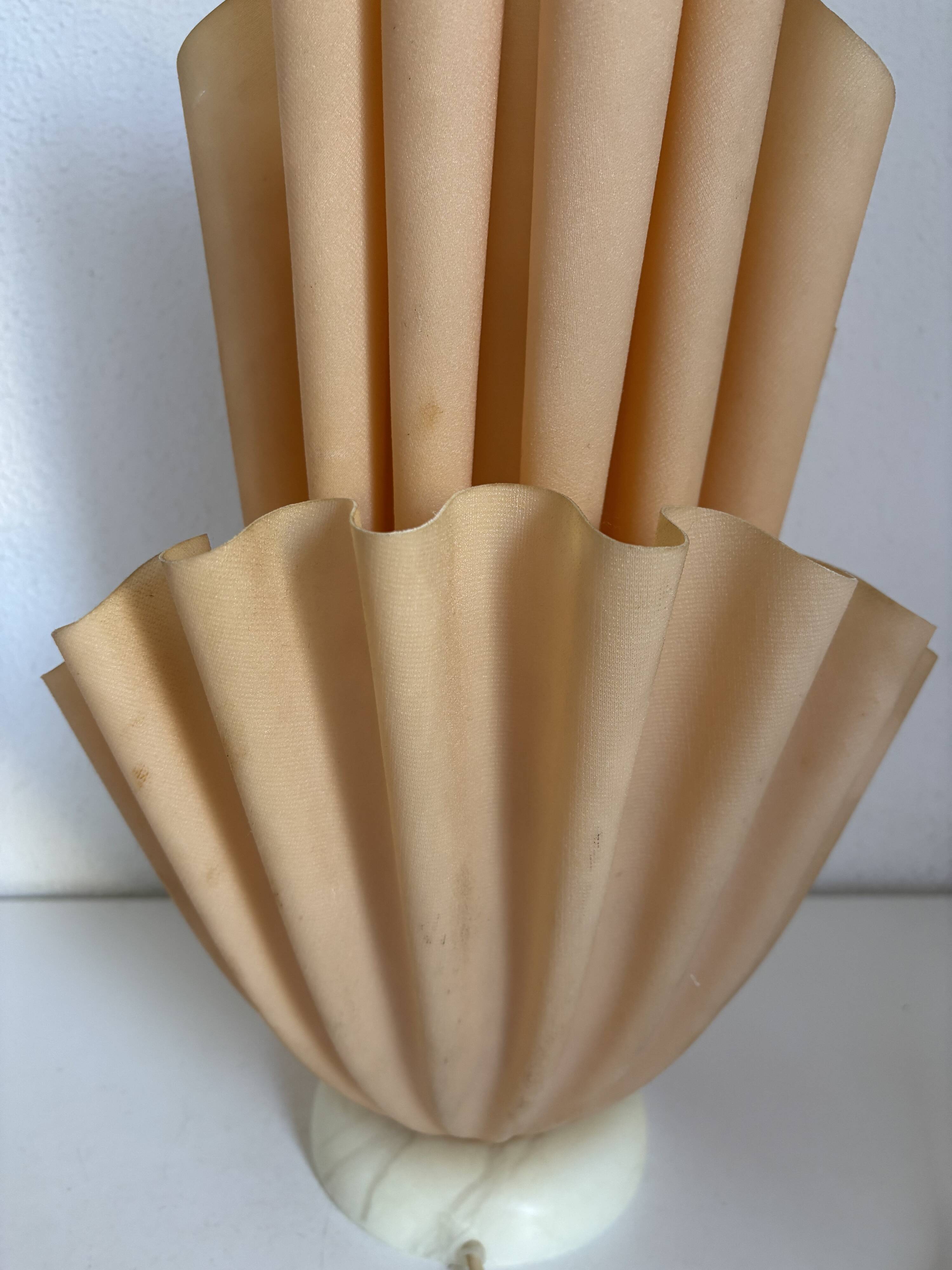 Lampe vintage 1970 Georgia Jacob modèle Corolle - 51 cm