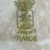 Longwy enamel basket