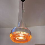 Space age pendant lamp Lakro Amstelveen, Netherlands, 1970s