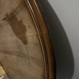 Louis Philippe pedestal table in solid wood