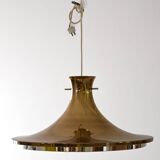 Vintage gold pendant lamp