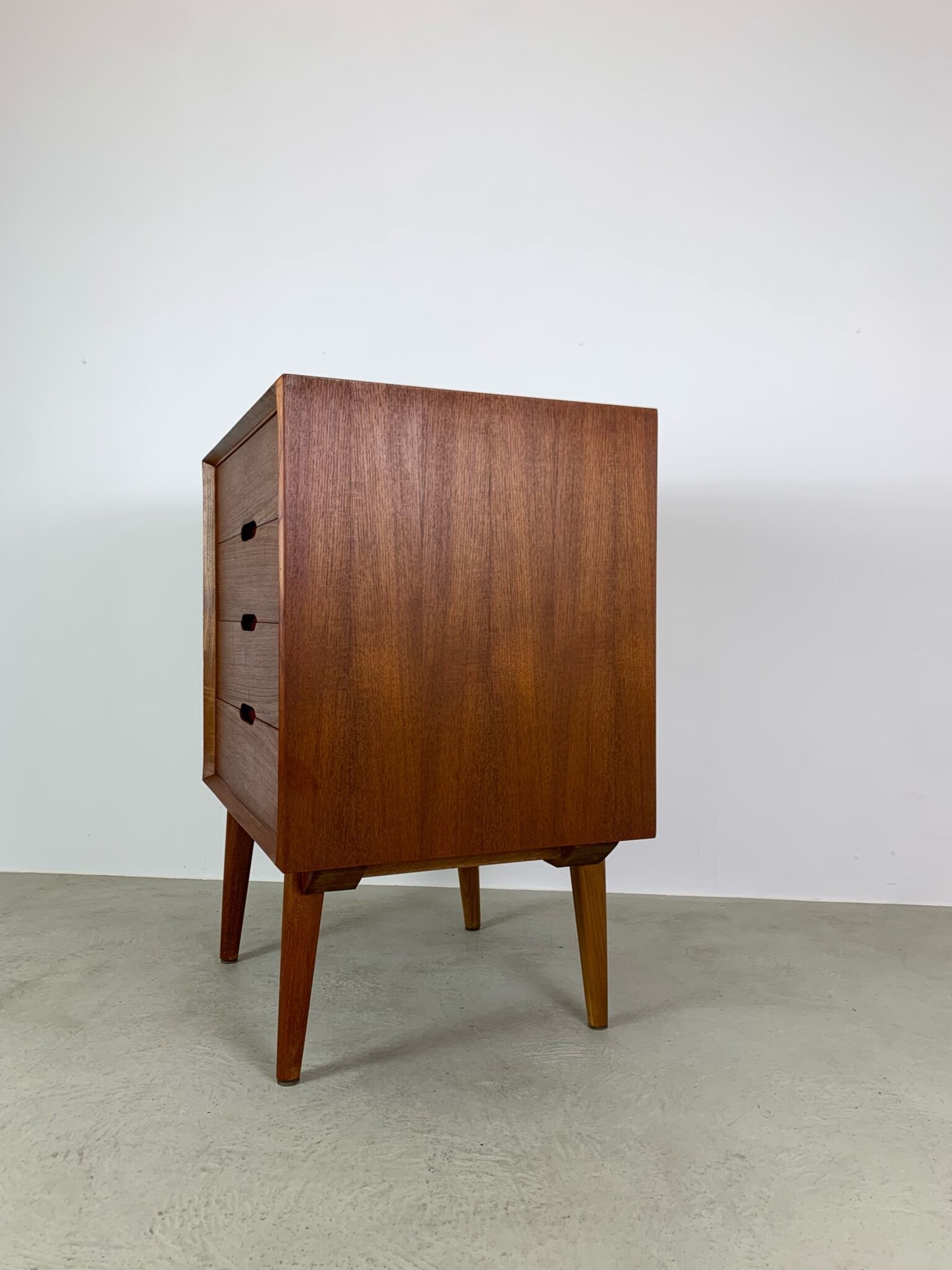 Midcentury teak chest of drawers 1960s