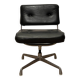 Intermediate Eames Chair from the 1970s in leather.