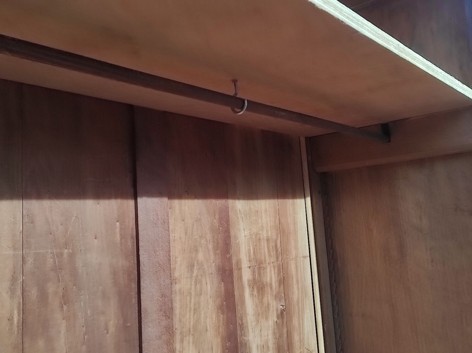 Old wardrobe vintage parisian