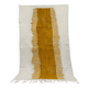 Tapis berbère Kilim • Motif ocre jaune