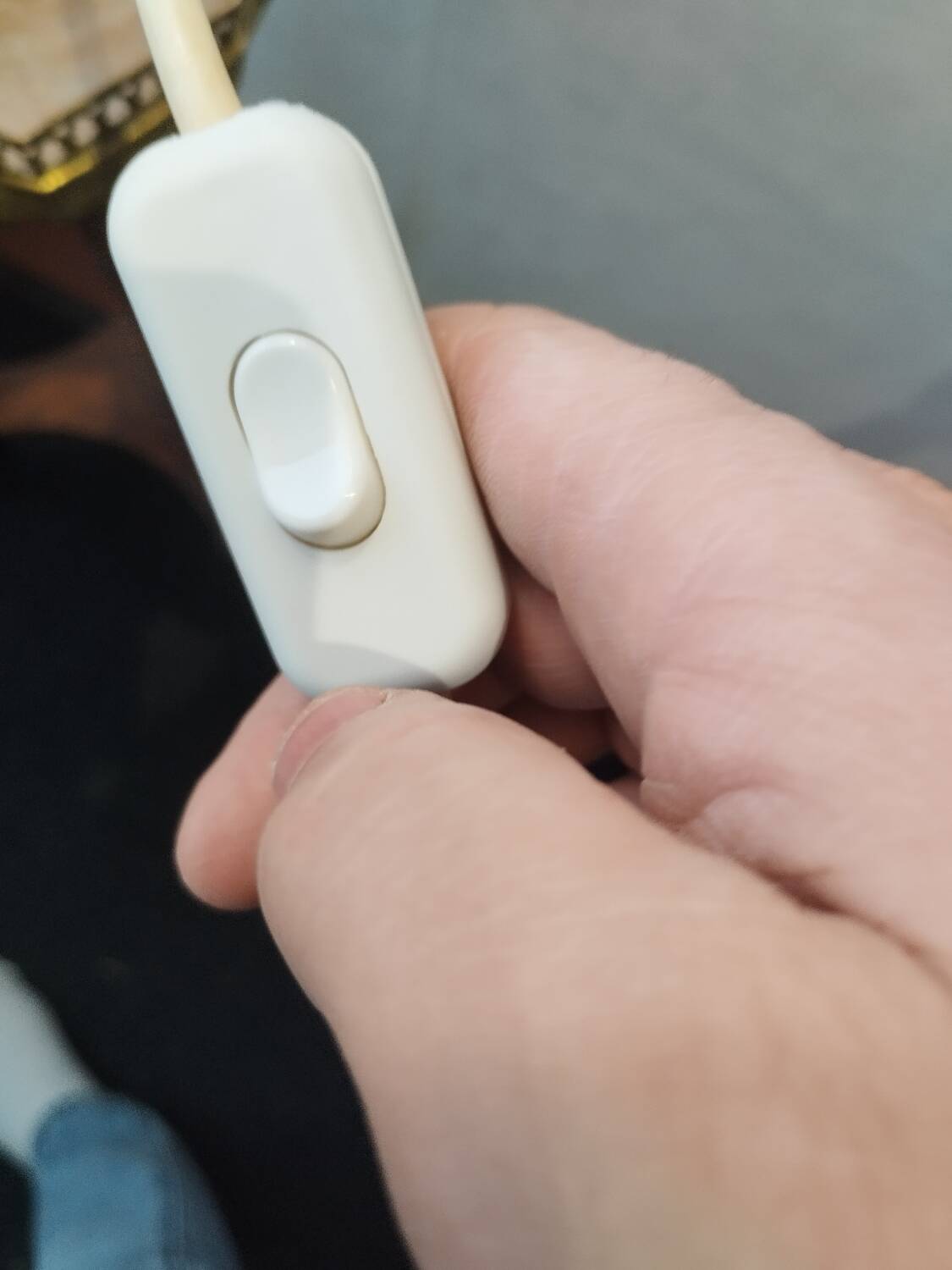 Lampe ancienne vintage métal chromé et bronze doré