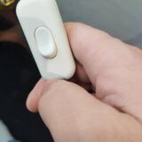 Lampe ancienne vintage métal chromé et bronze doré