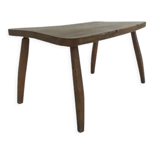 Table en chêne - forme - libre