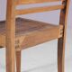 1950s side chair in beech wood by René Gabriel, France