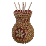 Vintage shell vase