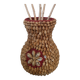 Vintage shell vase