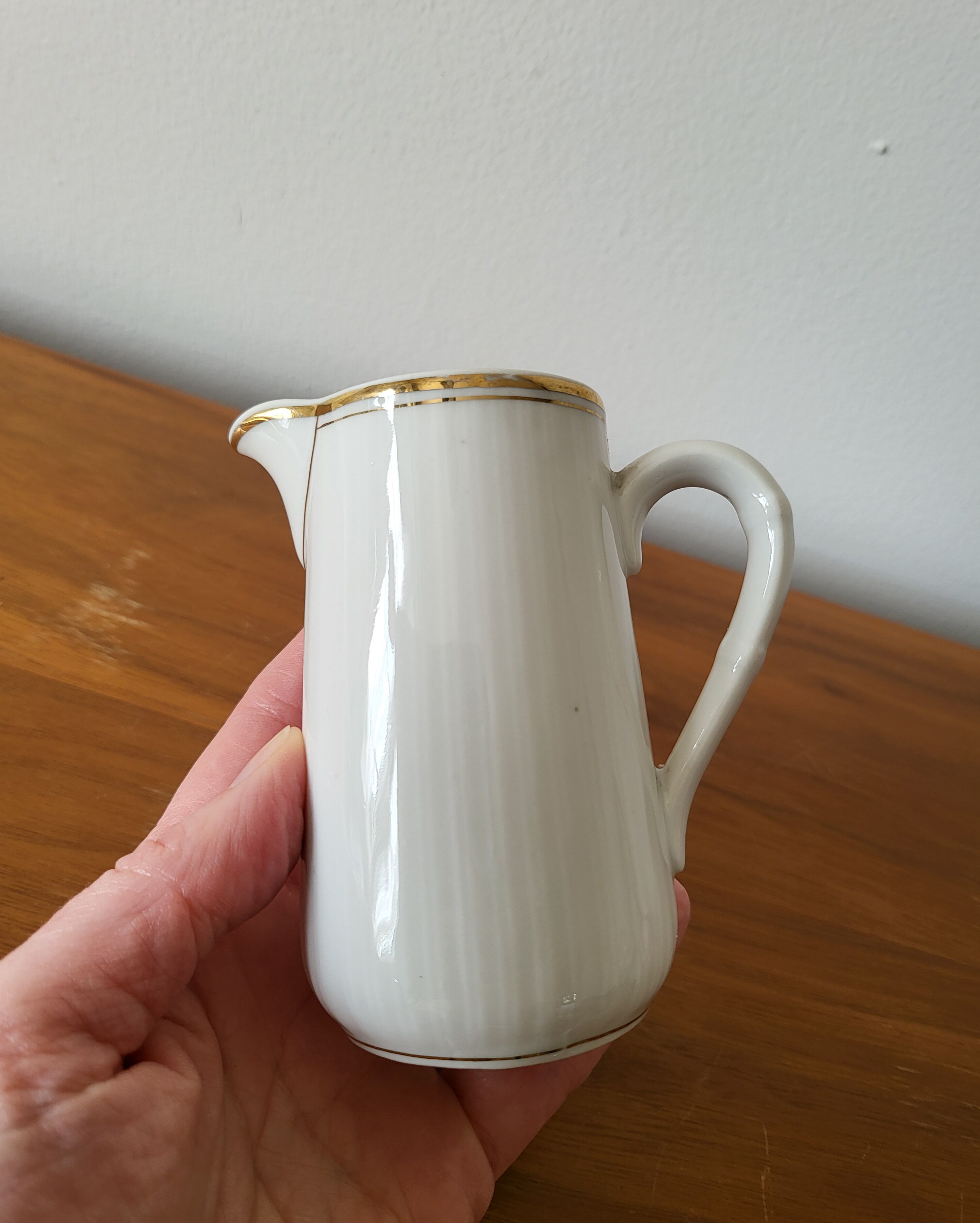 Small Jug Milk Jug Creamer in Porcelain