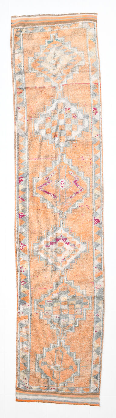 3x12 Vintage Herki Runner Rug, 83x367Cm