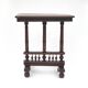 Renaissance-style wooden table or console, antique furniture, side table.