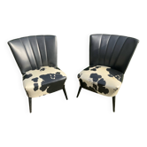 Pair of 1960s cocktail chairs