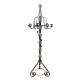 Wrought iron coat rack