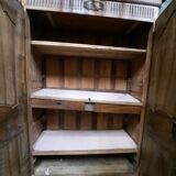 Rustic solid cherry cabinet