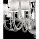 Transparent Murano Glass Chandelier by Simoeng for Simoeng