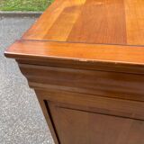 19th century Louis Philippe solid oak sideboard