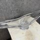 Daum: crystal fruit bowl centerpiece circa 1970