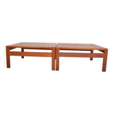 2 coffee tables designed by ole gjerlov knudsen & torben lind for france & son,