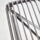 Kreuzschwinger steel bar stool by till behrens for schlubach, set of 2 (mk10476)