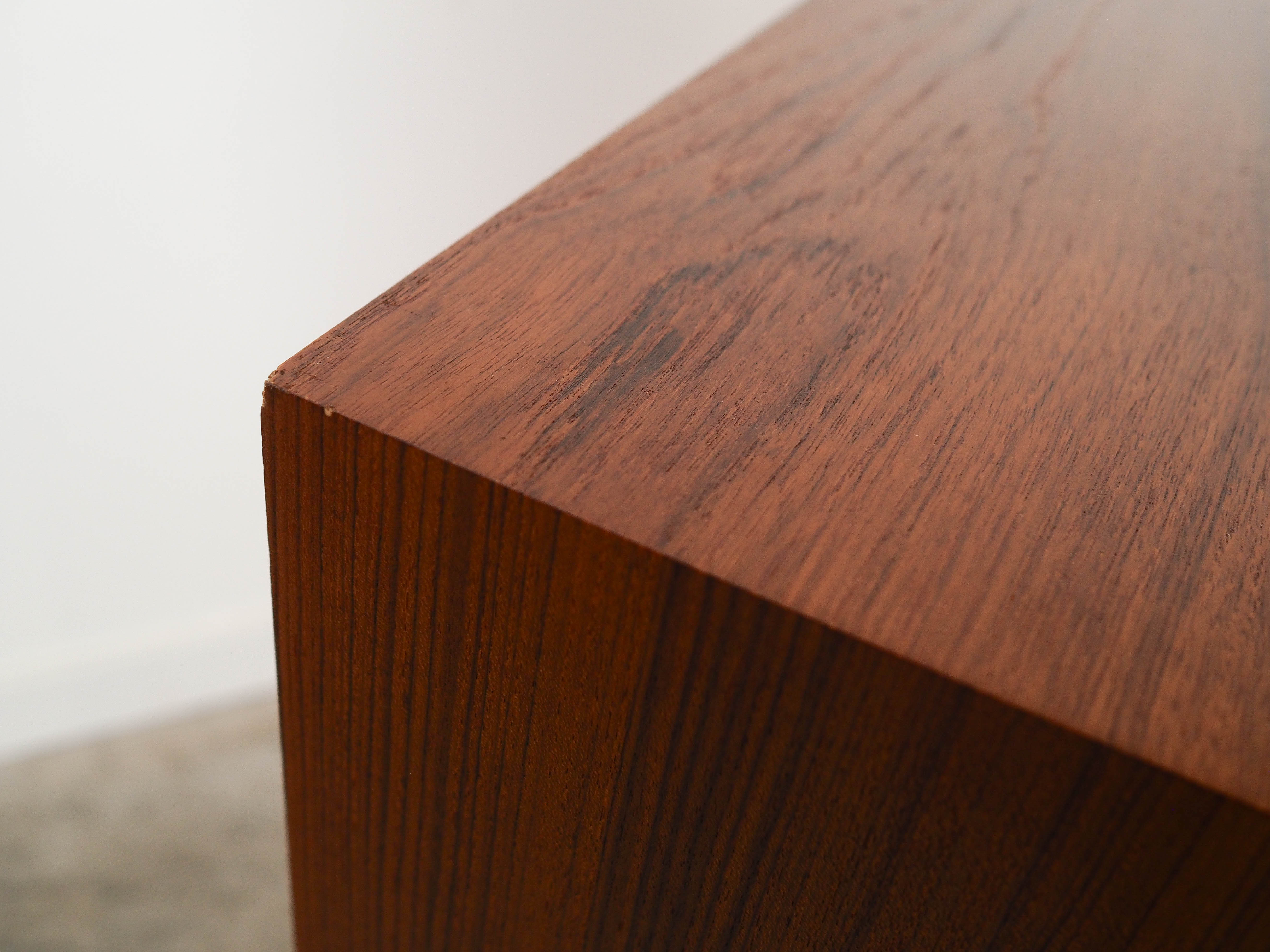 Teak bookcase, German design, 1970s, manufactured by RT Möbel