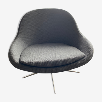 Bo concept armchair, veneto model, with swivel function
