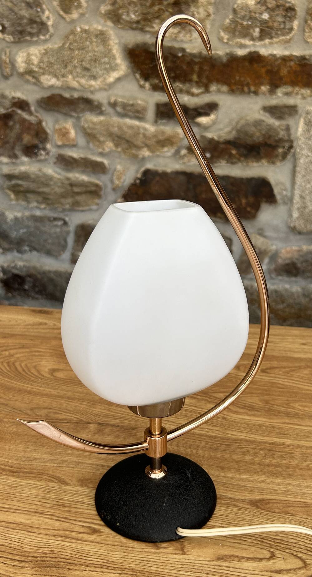 Table lamp maison arlus, paris, vintage, 50s