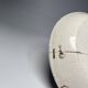 Two antique 18th-century faience plates, stapled.