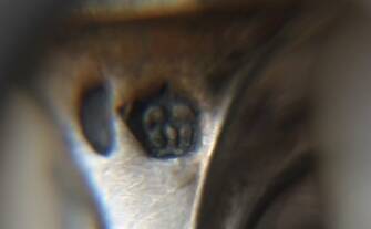 Set of knives and forks for fruits.