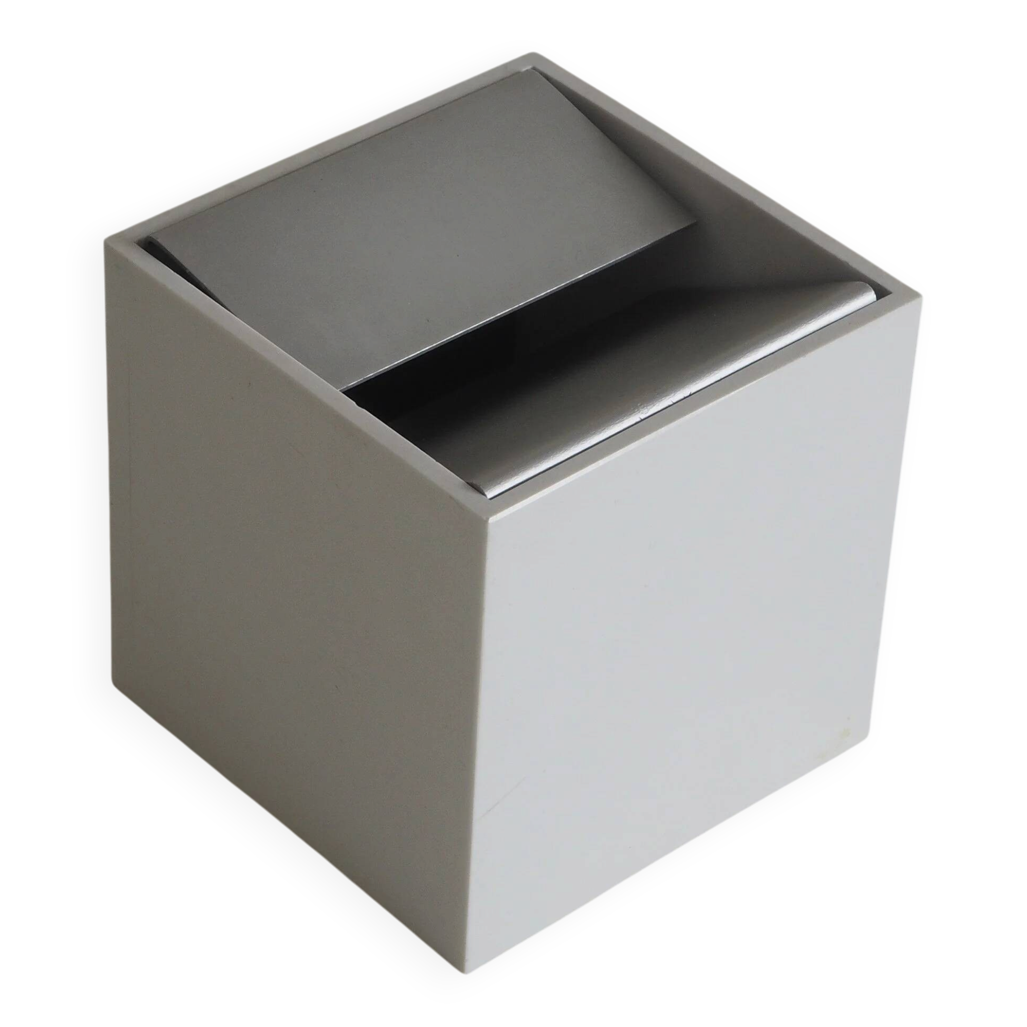 Cubo ashtray by Bruno Munari for Danese Milano