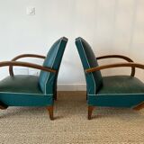 Pair of vintage armchairs
