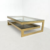 G shaped coffee table
