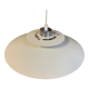 Beige/white pendant lamp by the Danish company Lyskaer, 1970-80, model 411