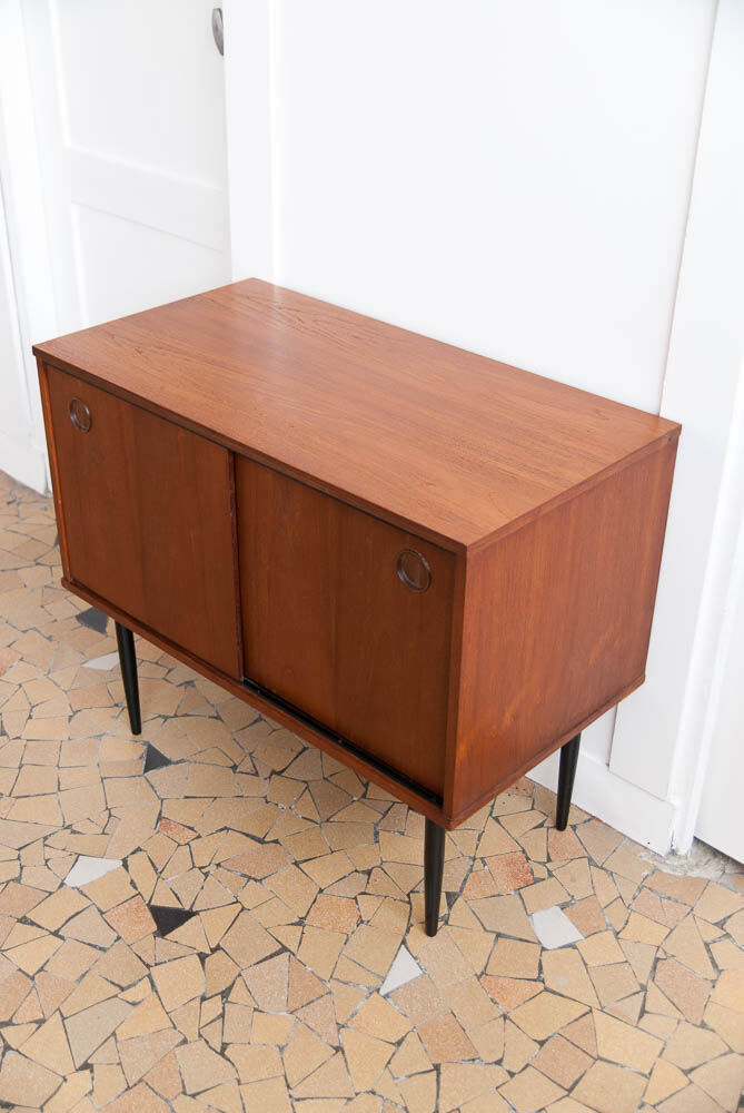 Scandinavian teak storage