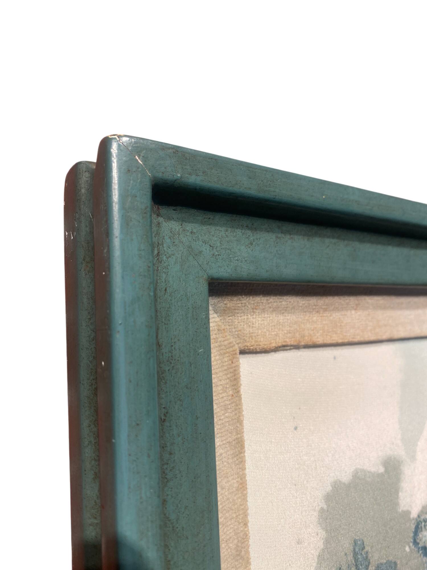 Silk painting signed Marceodol