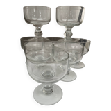 8 crystal ice cream cups