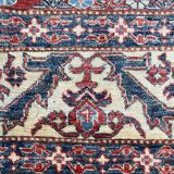 Large vintage rug Chobi Afghan handmade 274x404 cm