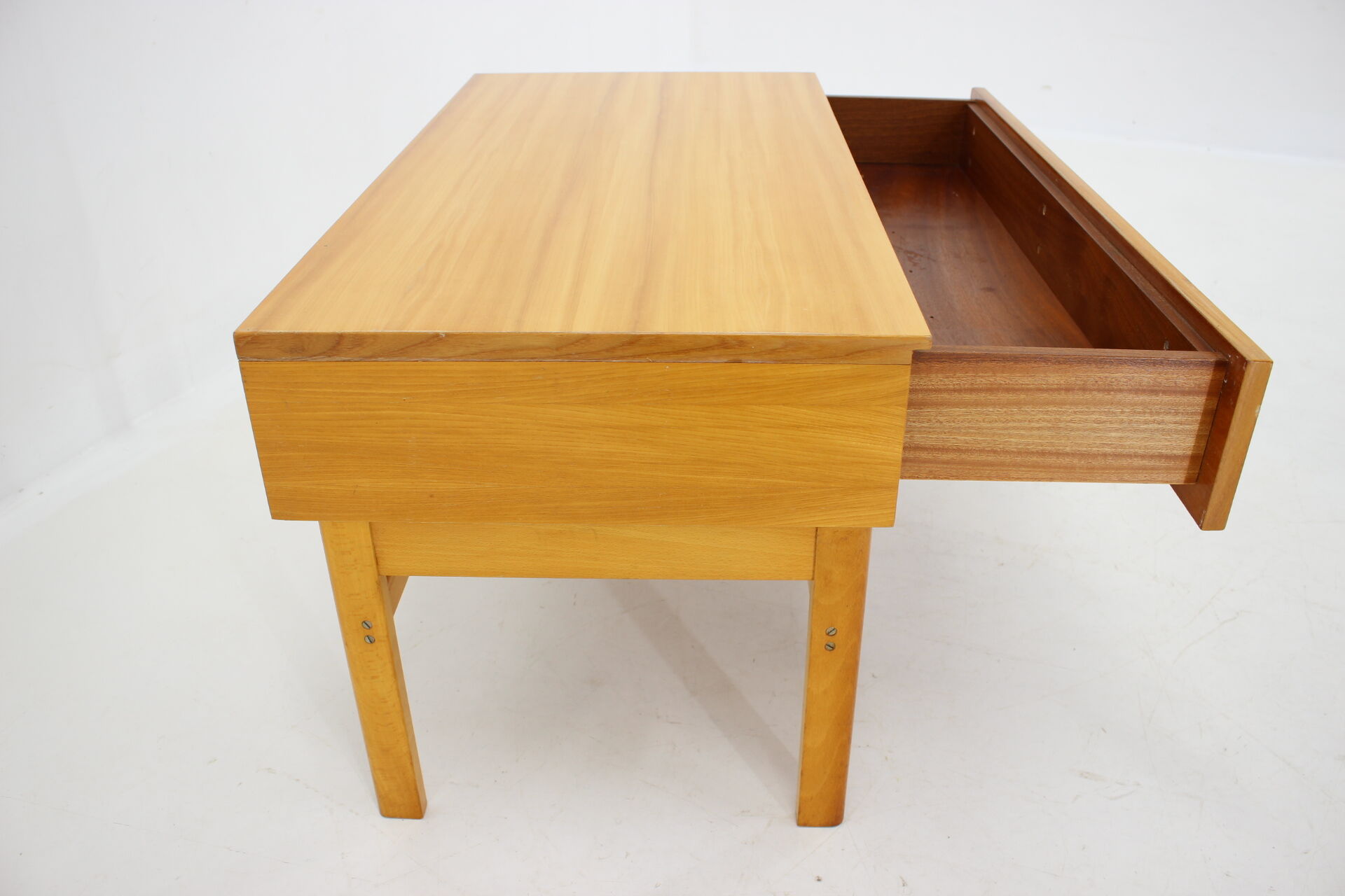 1970s Birch Chest of Drawer, Czechoslovakia