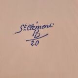 Plat Signé en faïence St Clément