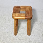 Tabouret de Olof Ottelin, Finlande, années 60